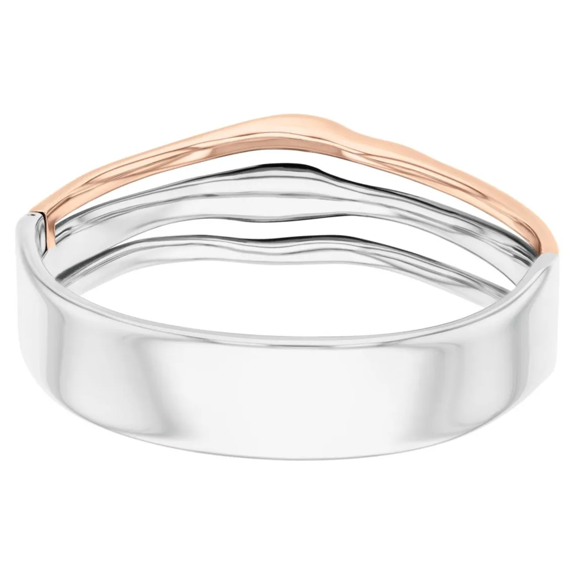 Calvin Klein Bijoux Bracelet Femme CK Wavy Sculptural - 35000649 Acier Doré Rose | Femme Bracelet