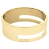 Calvin Klein Bijoux Bracelet Femme Geometric Essentials Sculptural - 35000673 Acier Doré | Femme Bracelet