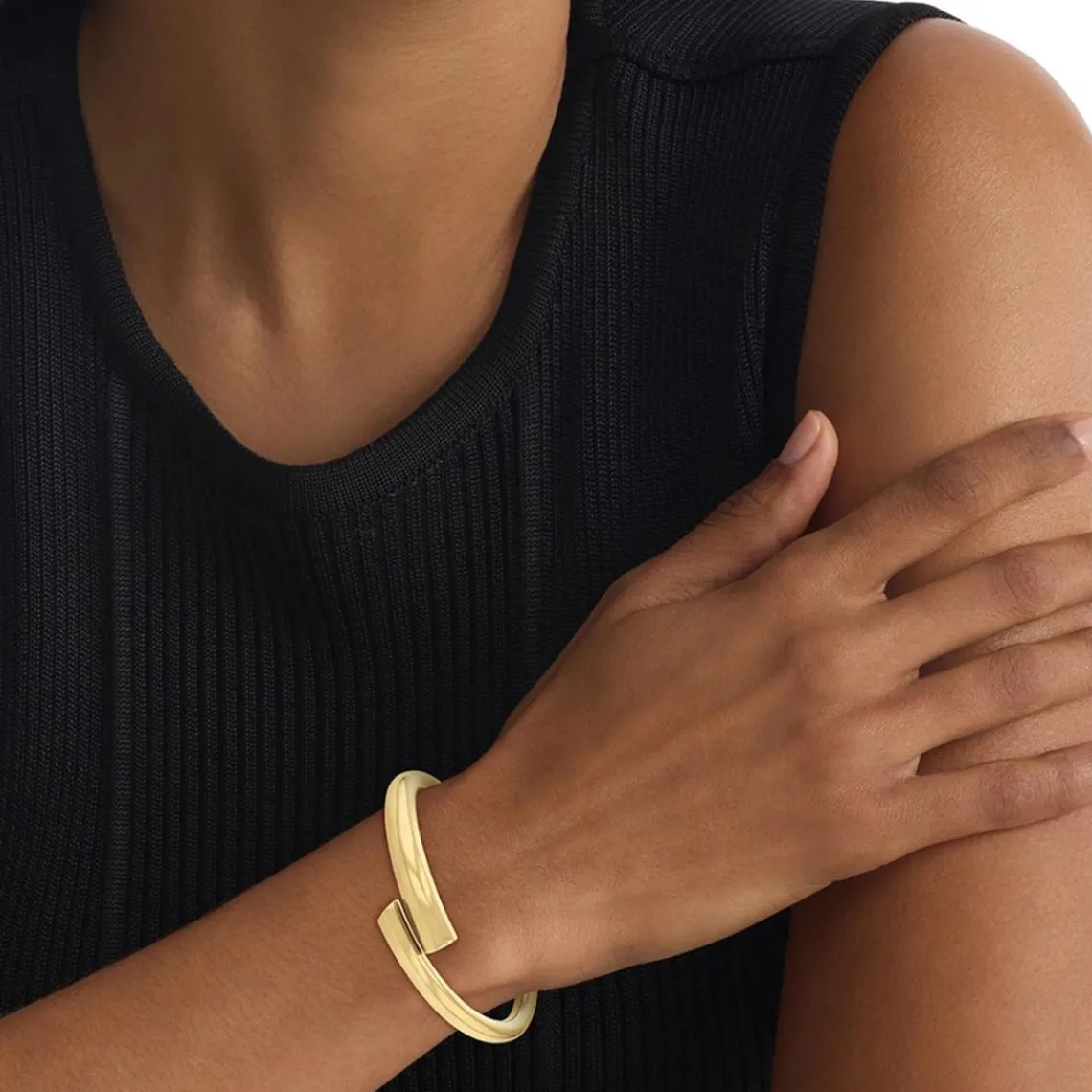 Calvin Klein Bijoux Bracelet Femme Ck Spiral - 35000763 Acier Doré | Femme Bracelet