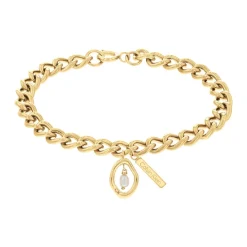 Calvin Klein Bijoux Bracelet Femme Calvin Klein Edgy Pearls - 35000561 Acier Doré | Femme Bracelet