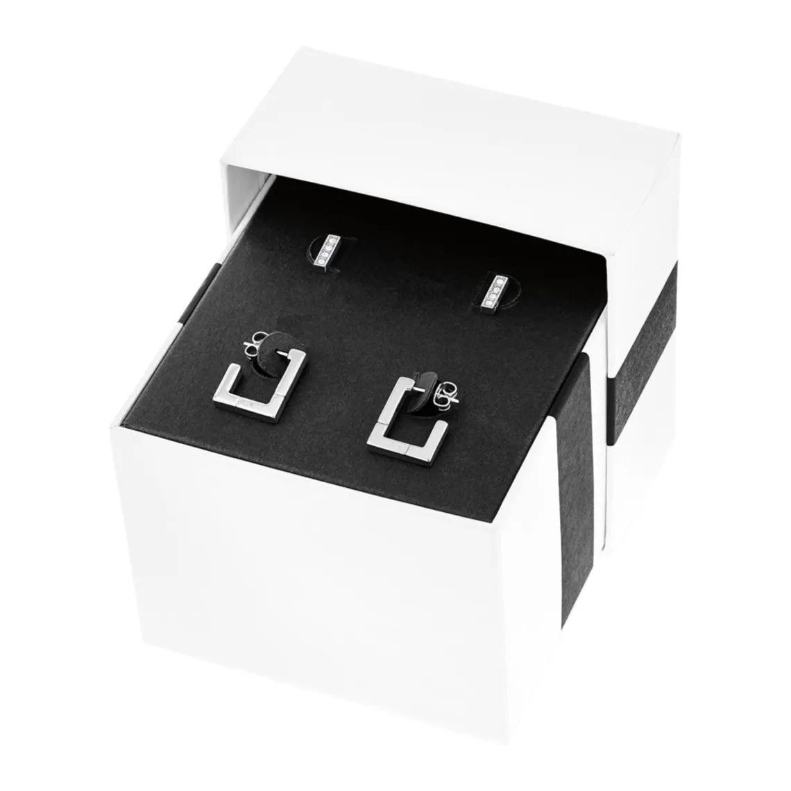 Calvin Klein Bijoux Bracelet Femme Calvin Klein Faceted - 35000045 Acier Argent | Femme Bracelet