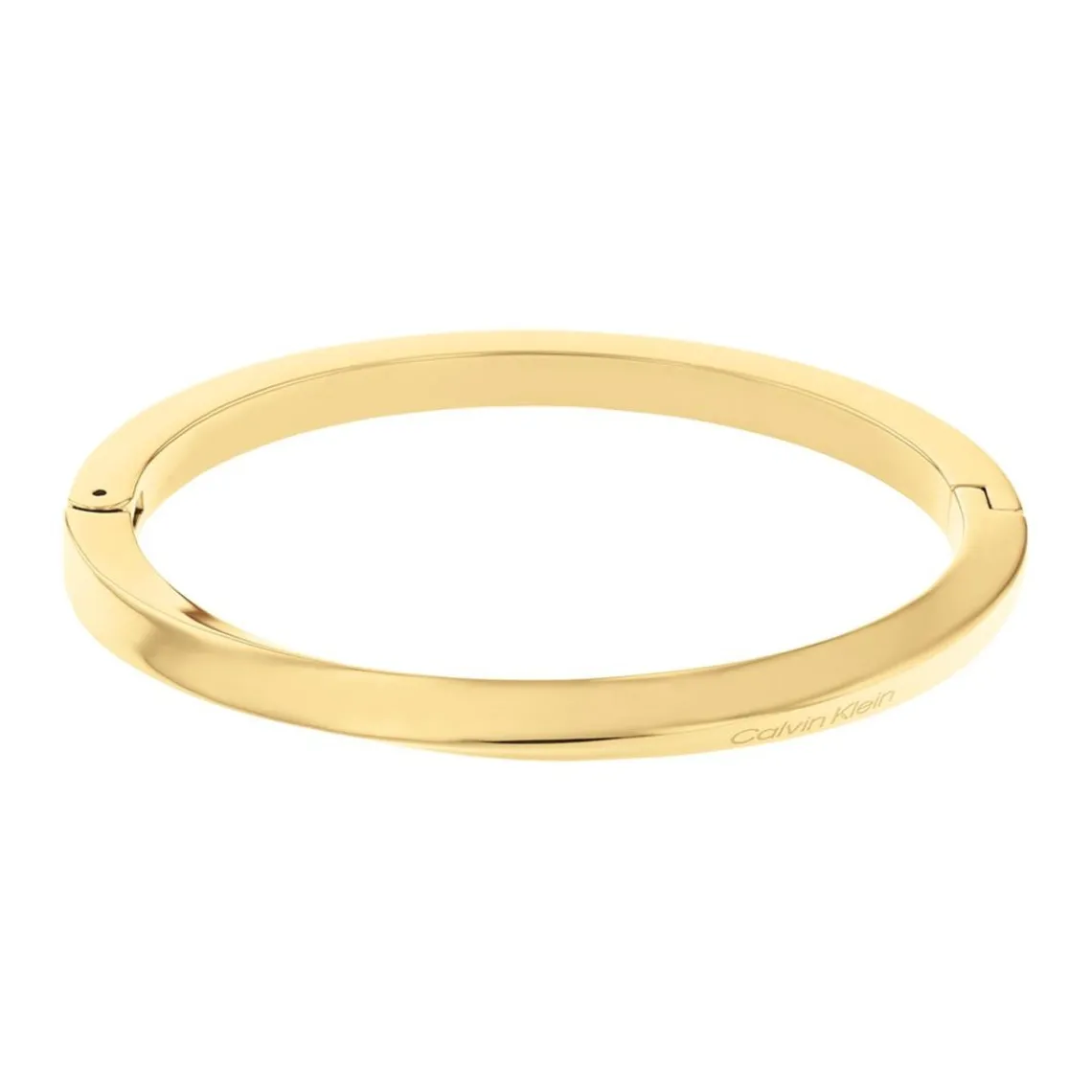 Calvin Klein Bijoux Bracelet Femme Calvin Klein Twisted Ring - 35000313 Acier Doré | Femme Bracelet