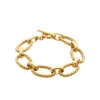 Maison de la Bijouterie Bracelet femme chaine plaqué or UYZWU3ZU | Femme Bracelet