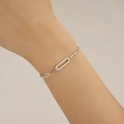 Charles Garnier Bijoux Bracelet Femme Styles - AGF170003B Argent | Femme Bracelet
