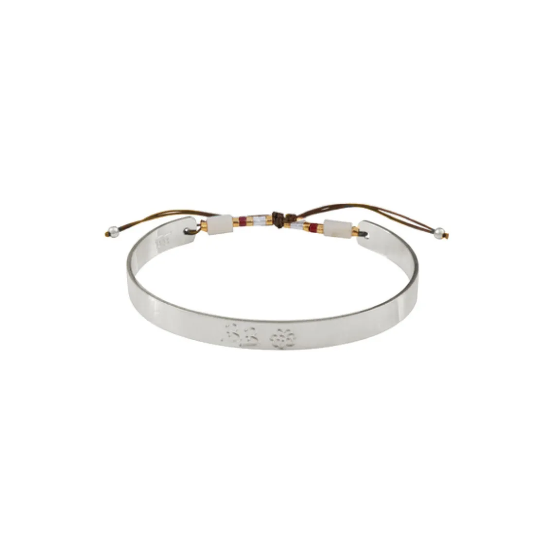 Clyda Bijoux Bracelet Femme Clyda BCL15BBI - Laiton Argenté | Femme Bracelet