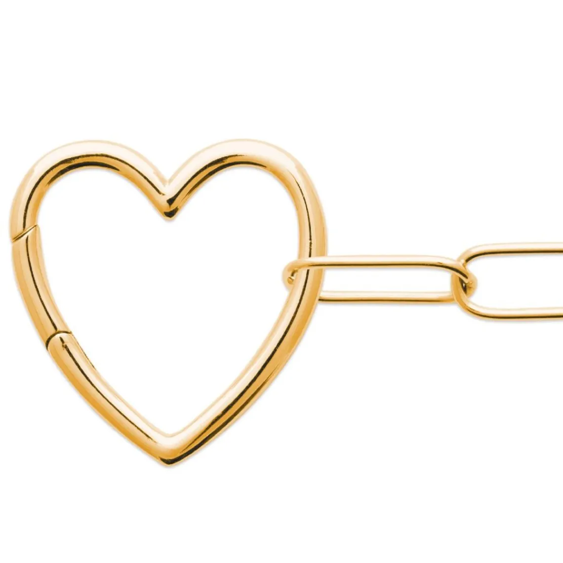 Maison de la Bijouterie Bracelet femme cœur fantaisie plaqué or UYZUY4ZV | Femme Bracelet