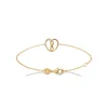 Maison de la Bijouterie Bracelet femme cœur fantaisie plaqué or UW3V5VZV | Femme Bracelet