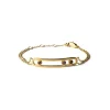 Didyma Bijoux Bracelet Femme DIDYMA NA6 - Acier Doré | Femme Bracelet