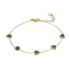 Emily Westwood Bijoux Bracelet femme Emily Westwood EWB23078G - Acier Doré et Vert | Femme Bracelet