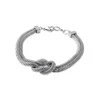 Maison de la Bijouterie Bracelet femme fantaisie acier argent 3Z0030ZU | Femme Bracelet