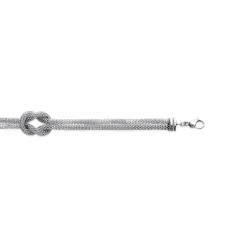 Maison de la Bijouterie Bracelet femme fantaisie acier argent 3Z0030ZU | Femme Bracelet