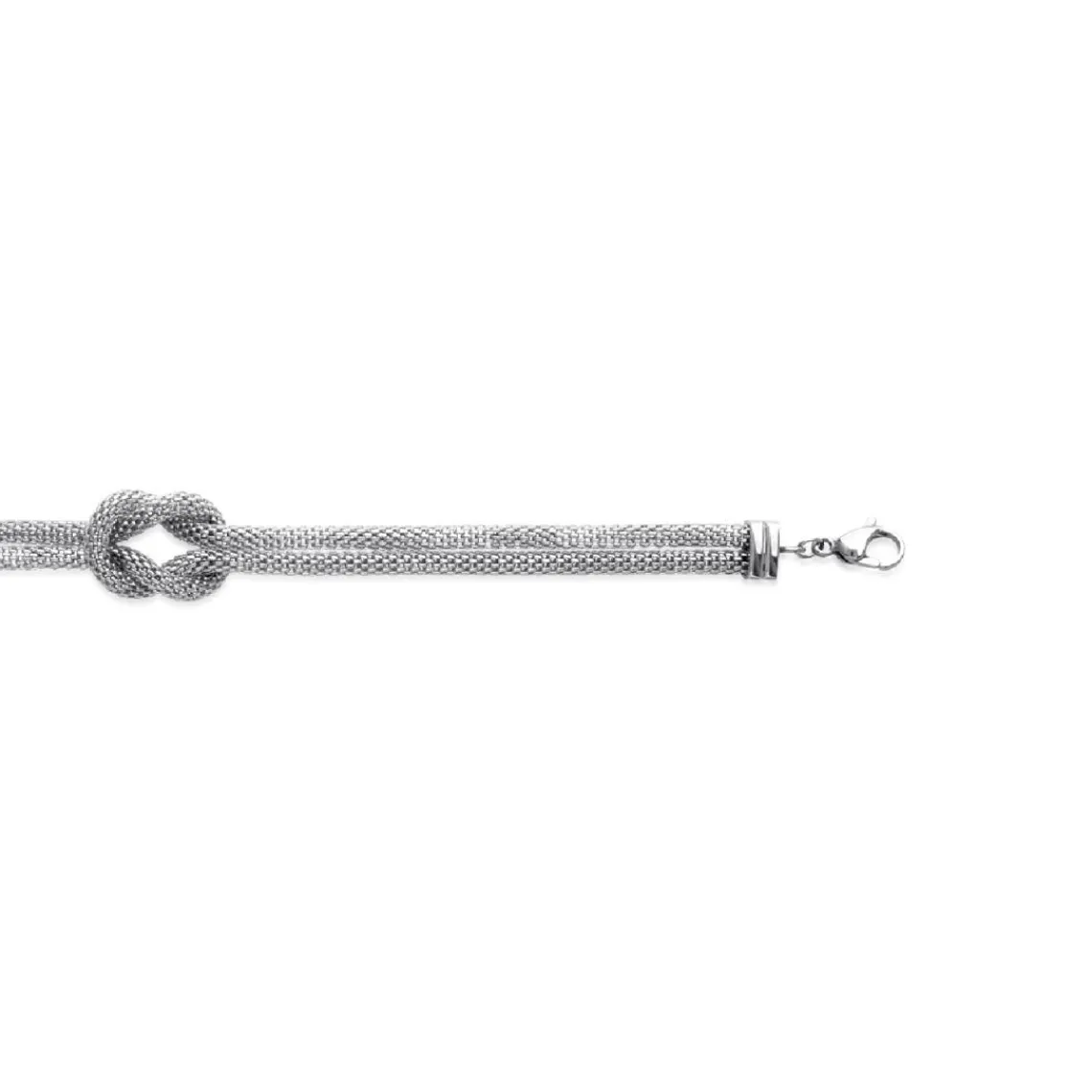 Maison de la Bijouterie Bracelet femme fantaisie acier argent 3Z0030ZU | Femme Bracelet