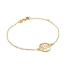 Maison de la Bijouterie Bracelet Femme fantaisie arbre de vie plaqué or UYZY65ZV | Femme Bracelet