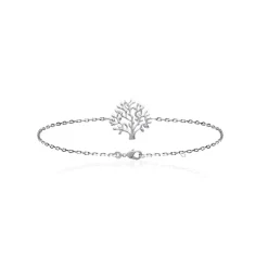 Maison de la Bijouterie Bracelet Femme fantaisie arbre de vie Argent WYZ434ZV | Femme Bracelet