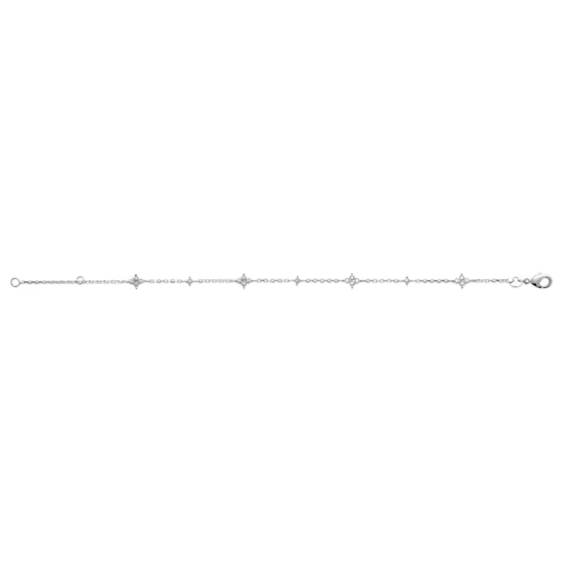 Maison de la Bijouterie Bracelet femme fantaisie argent VW35U3ZV | Femme Bracelet