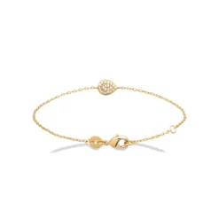 Maison de la Bijouterie Bracelet femme fantaisie oxyde de zirconium plaqué or UW3Y66ZV | Femme Bracelet