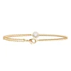 Maison de la Bijouterie Bracelet femme fantaisie oxyde de zirconium plaqué or UW3U3UZV | Femme Bracelet