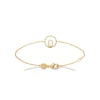 Maison de la Bijouterie Bracelet femme fantaisie pierre de lune plaqué or UW33Y3ZV | Femme Bracelet