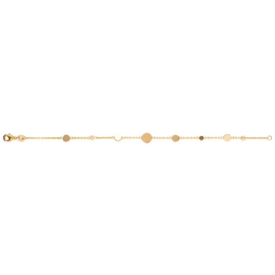 Maison de la Bijouterie Bracelet Femme fantaisie plaqué or UYZ4U4ZV | Femme Bracelet