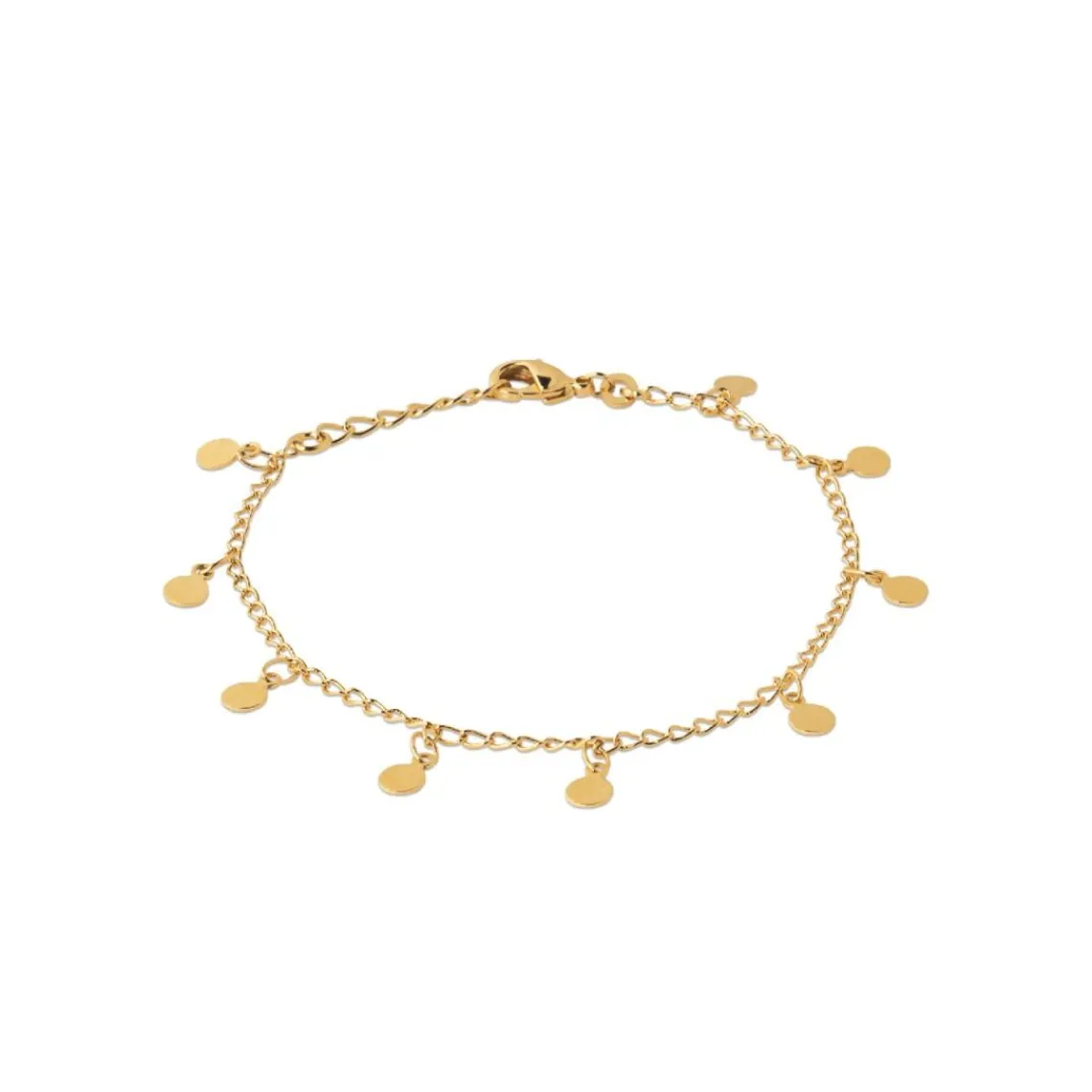 Maison de la Bijouterie Bracelet femme fantaisie plaqué or YU0UVUZV | Femme Bracelet