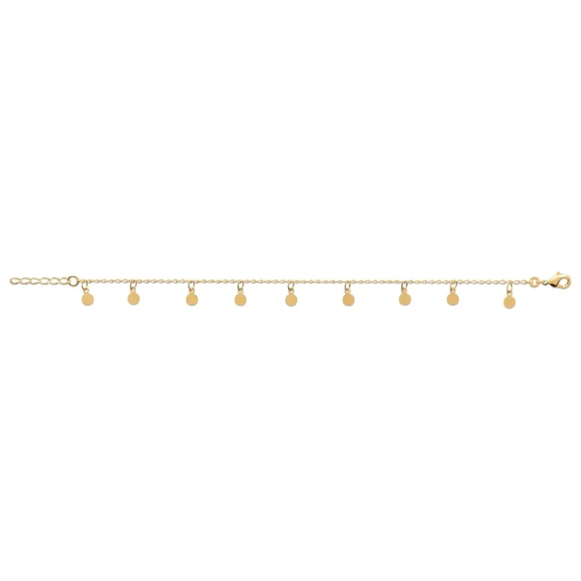 Maison de la Bijouterie Bracelet femme fantaisie plaqué or YU0UVUZV | Femme Bracelet