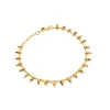 Maison de la Bijouterie Bracelet femme fantaisie plaqué or YU0UYVZV | Femme Bracelet