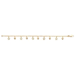 Maison de la Bijouterie Bracelet femme fantaisie plaqué or YU0Z6YZV | Femme Bracelet