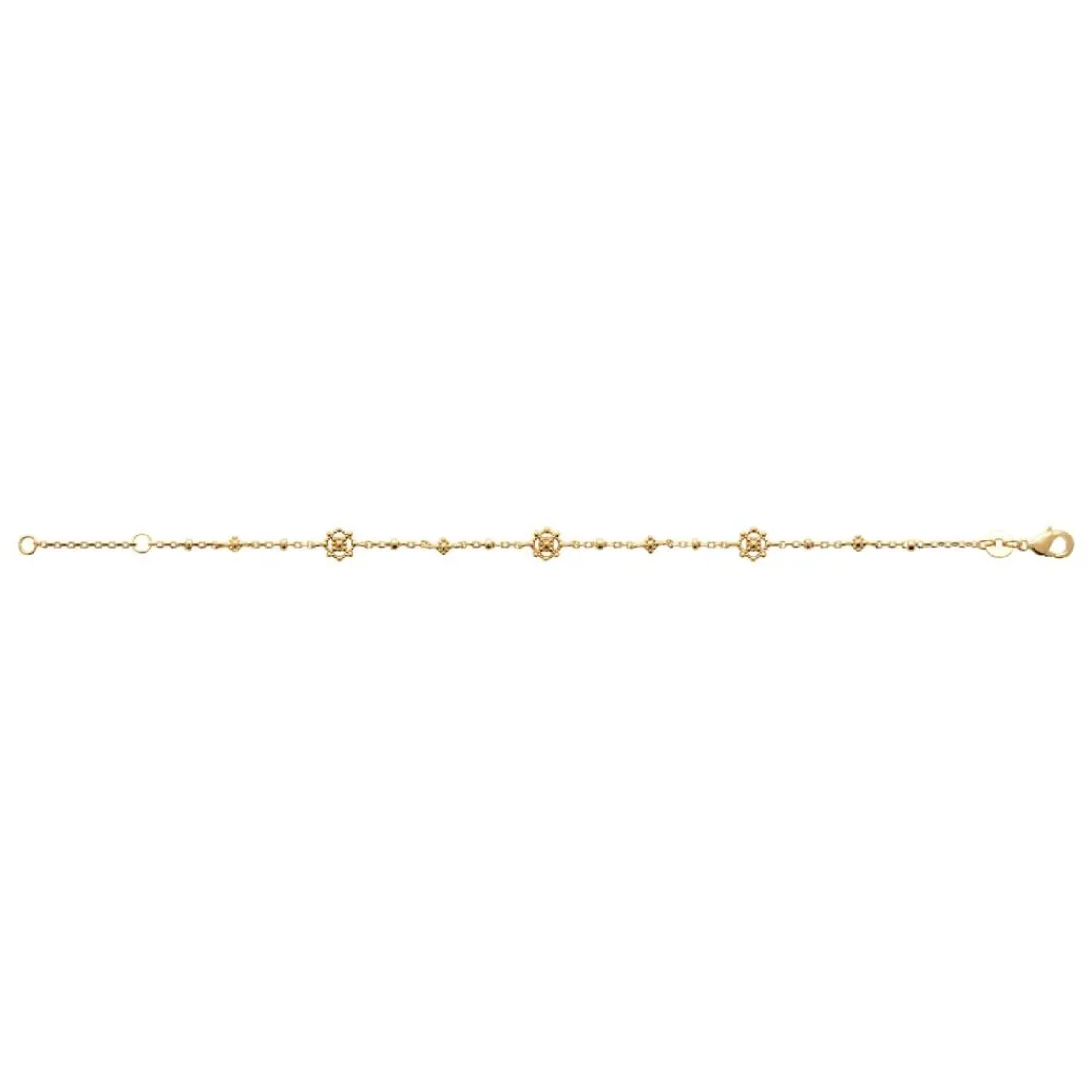Maison de la Bijouterie Bracelet femme fantaisie plaqué or UYY045ZV | Femme Bracelet