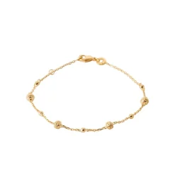 Maison de la Bijouterie Bracelet femme fantaisie plaqué or UYY006ZV | Femme Bracelet