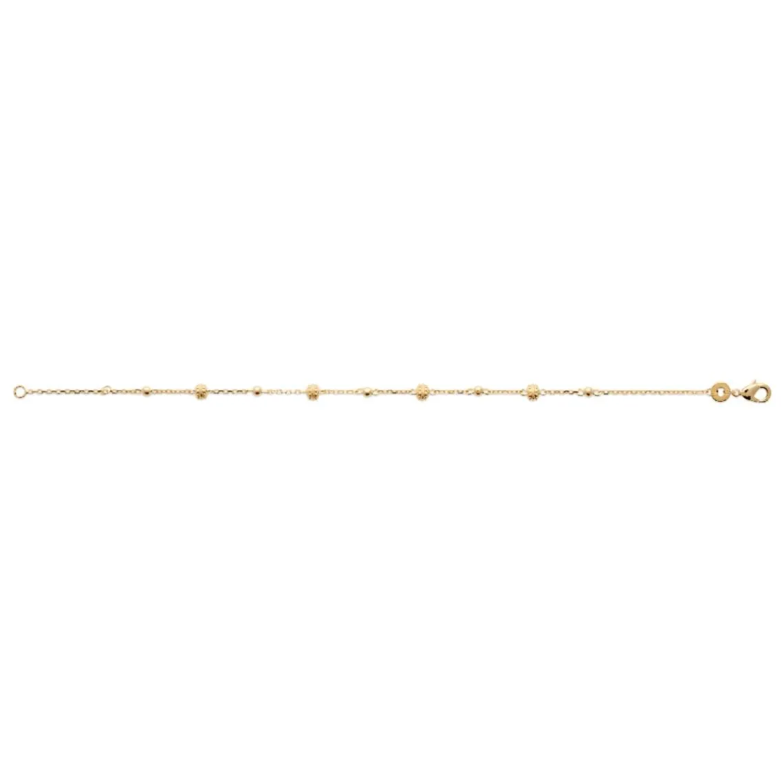 Maison de la Bijouterie Bracelet femme fantaisie plaqué or UYY006ZV | Femme Bracelet