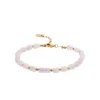Maison de la Bijouterie Bracelet femme fantaisie quartz rose plaqué or UW34YWZV | Femme Bracelet