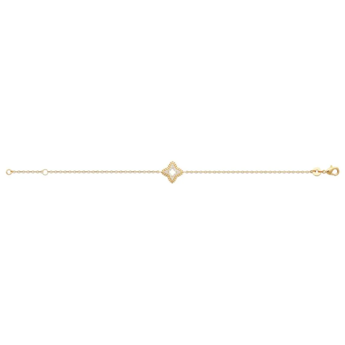 Maison de la Bijouterie Bracelet femme fantaisie étoile plaqué or UW3VUZZV | Femme Bracelet