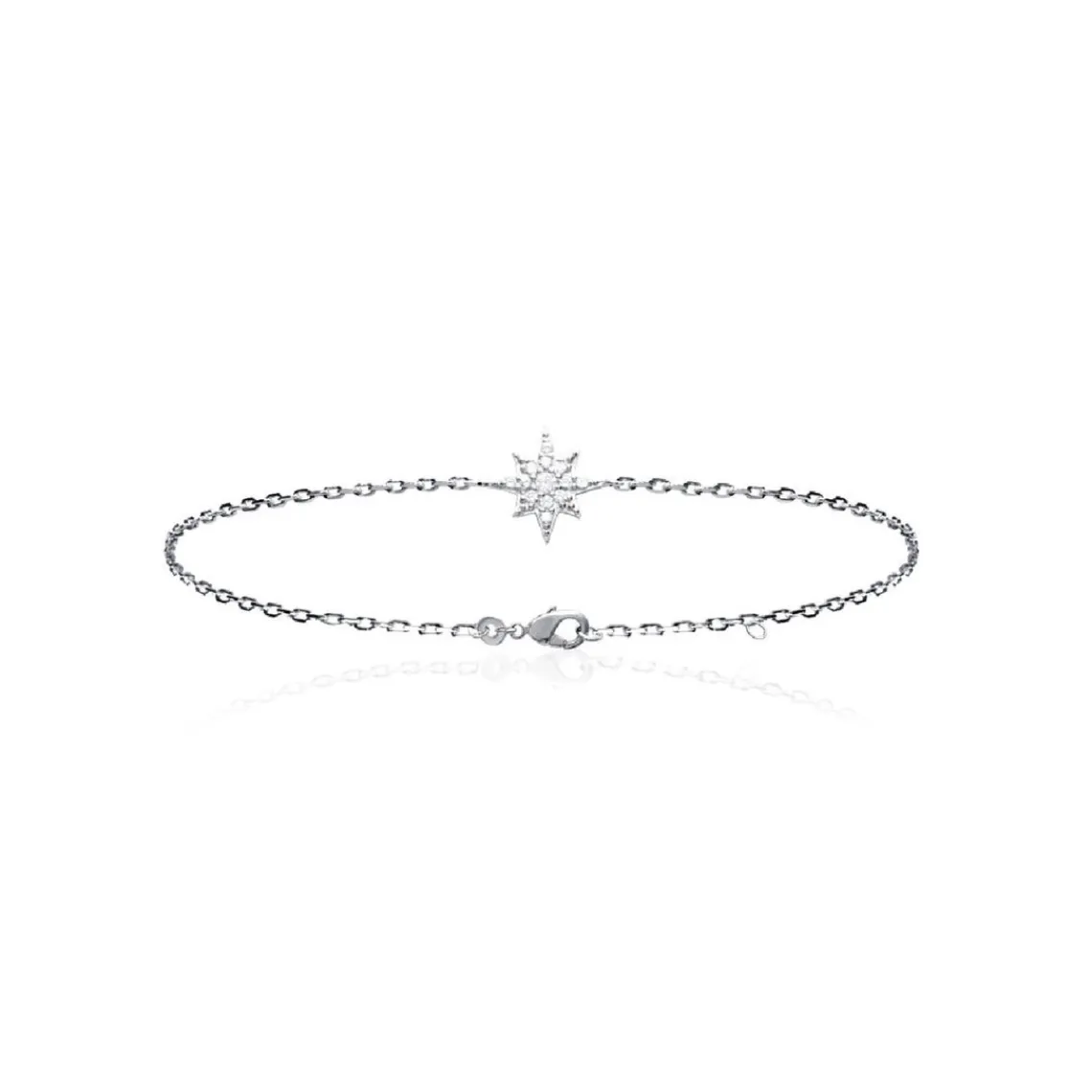 Maison de la Bijouterie Bracelet Femme fantaisie étoile Oxyde argent VWZW6YZV | Femme Bracelet