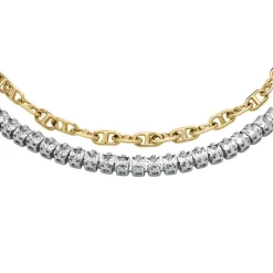 Fossil Bijoux Bracelet Femme Acier Classique Heritage - JA7281998 Laiton | Femme Bracelet