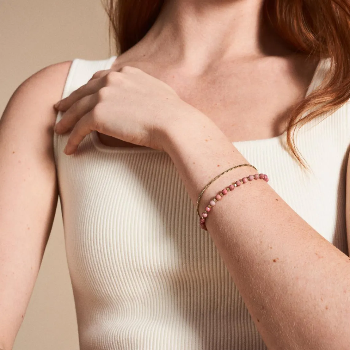 Fossil Bijoux Bracelet Femme - JF04682710 - Acier,Laiton Rose,doré | Femme Bracelet