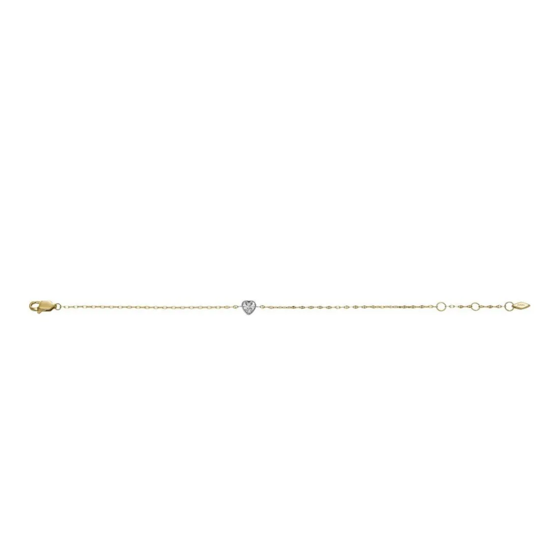 Fossil Bijoux Bracelet Femme - JF04679998 - Acier Doré | Femme Bracelet