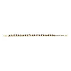 Fossil Bijoux Bracelet Femme - JF04683710 - Acier,Laiton Doré,Marron | Femme Bracelet