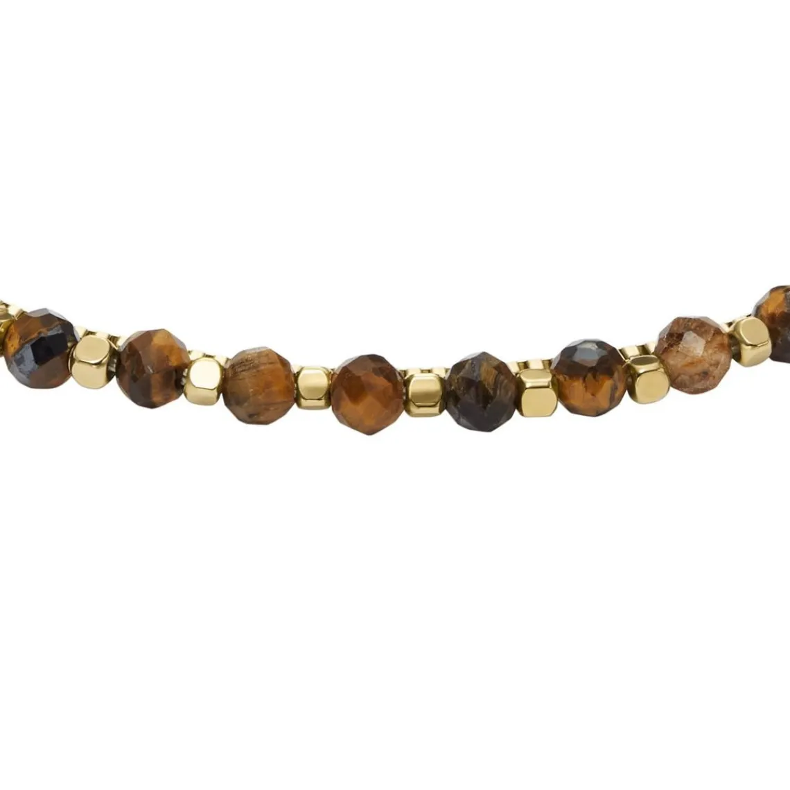 Fossil Bijoux Bracelet Femme - JF04683710 - Acier,Laiton Doré,Marron | Femme Bracelet