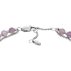 Fossil Bijoux Bracelet Femme - JF04685040 - Acier,Laiton Violet | Femme Bracelet