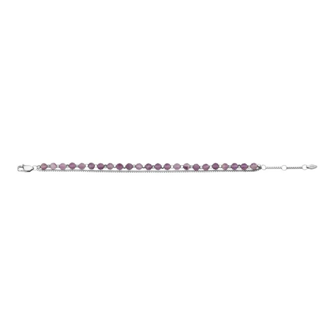 Fossil Bijoux Bracelet Femme - JF04685040 - Acier,Laiton Violet | Femme Bracelet