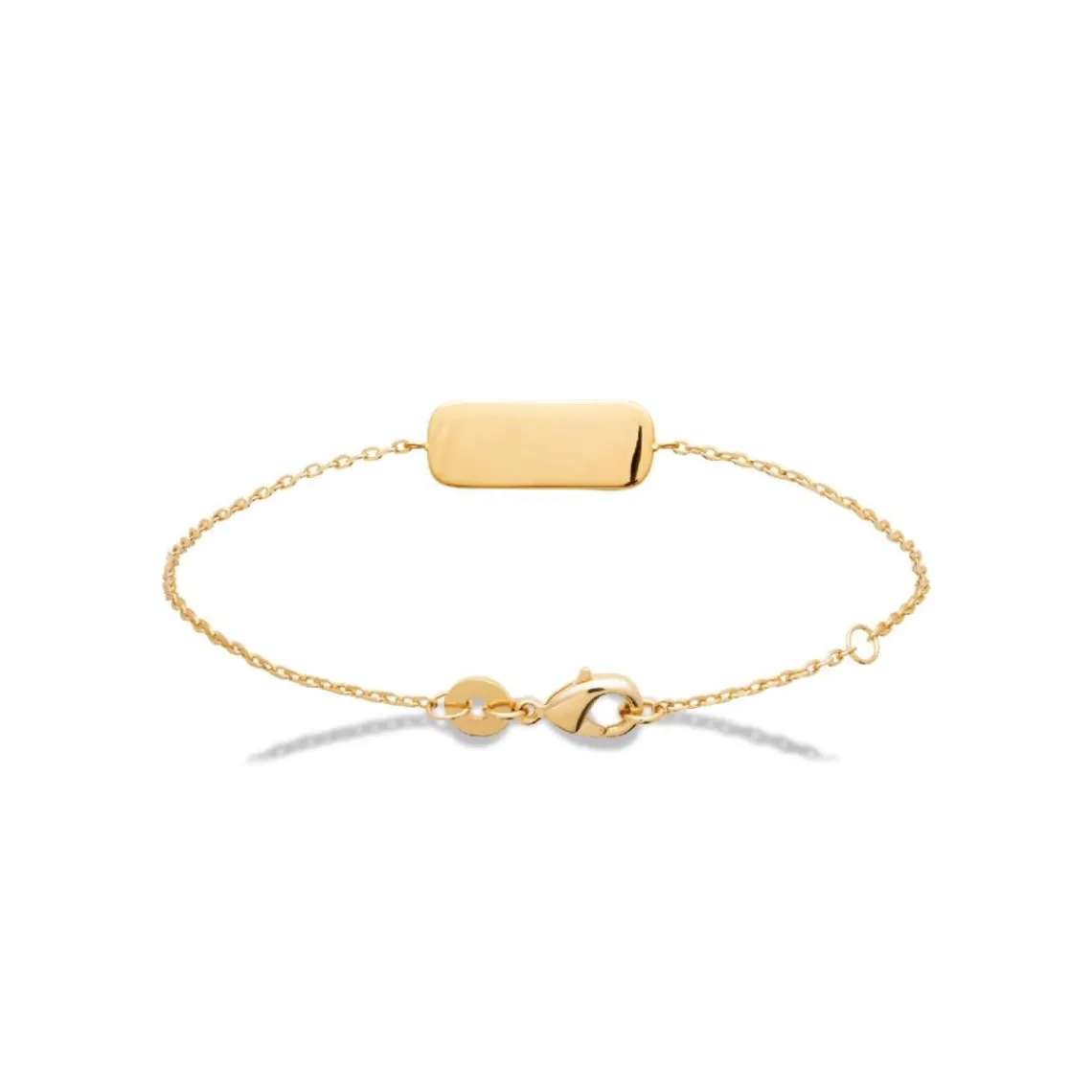 Maison de la Bijouterie Bracelet femme à graver plaqué or UYZU4ZZV | Femme Bracelet