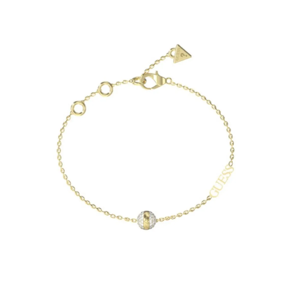 Guess Bijoux Bracelet Femme Calypso - JUBB04456JWYGS Acier Doré | Femme Bracelet