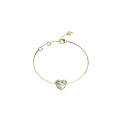 Guess Bijoux Bracelet Femme In My Heart - JUBB04502JWYGS Acier Doré | Femme Bracelet