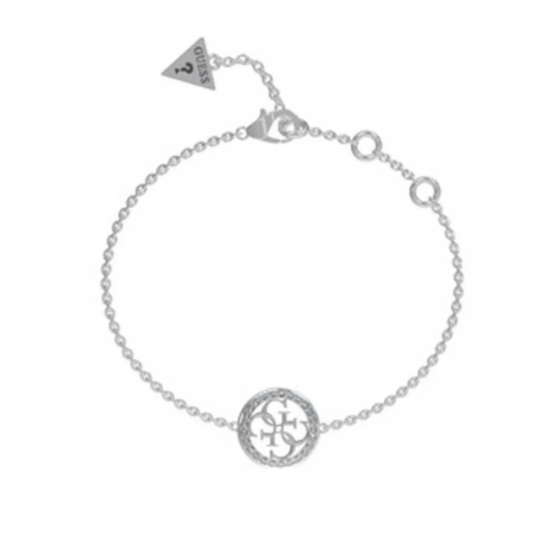 Guess Bijoux Bracelet Femme - JUBB02137JWRHS LIFE IN 4G Acier Argent | Femme Bracelet