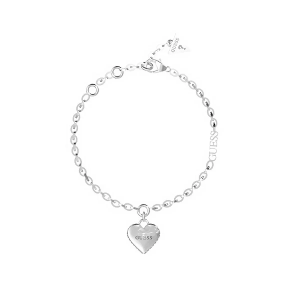 Guess Bijoux Bracelet Femme - JUBB02229JWRHS FALLING IN LOVE Acier Argent | Femme Bracelet