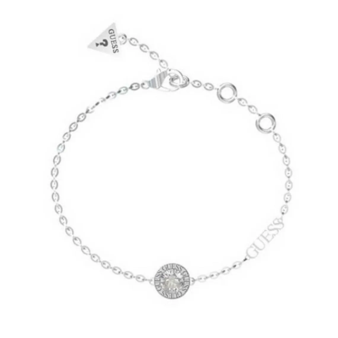 Guess Bijoux Bracelet Femme - JUBB02246JWRHS COLOR MY DAY Acier Argent | Femme Bracelet