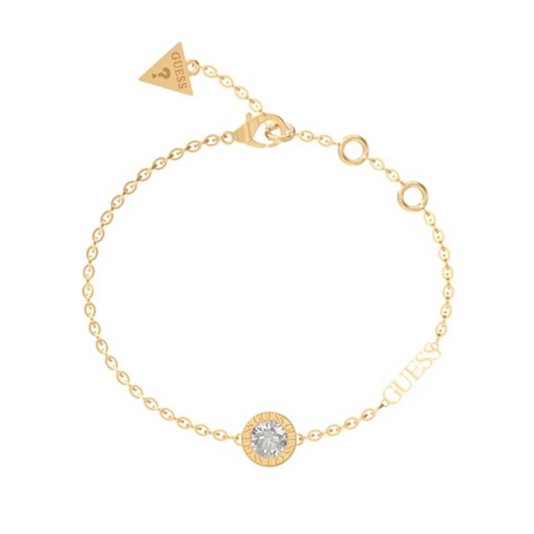 Guess Bijoux Bracelet Femme - JUBB02246JWYGS COLOR MY DAY Acier Doré | Femme Bracelet