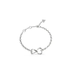 Guess Bijoux Bracelet Femme Mon Amour - JUBB04618JWRHS Acier Argent | Femme Bracelet