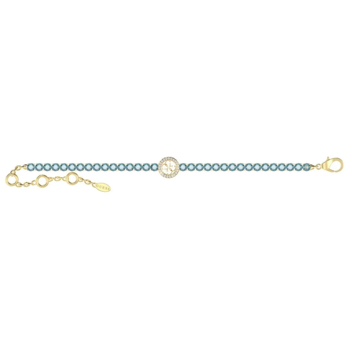 Guess Bijoux Bracelet Femme Paradise JUBB05142JWYGLS Acier Doré | Femme Bracelet
