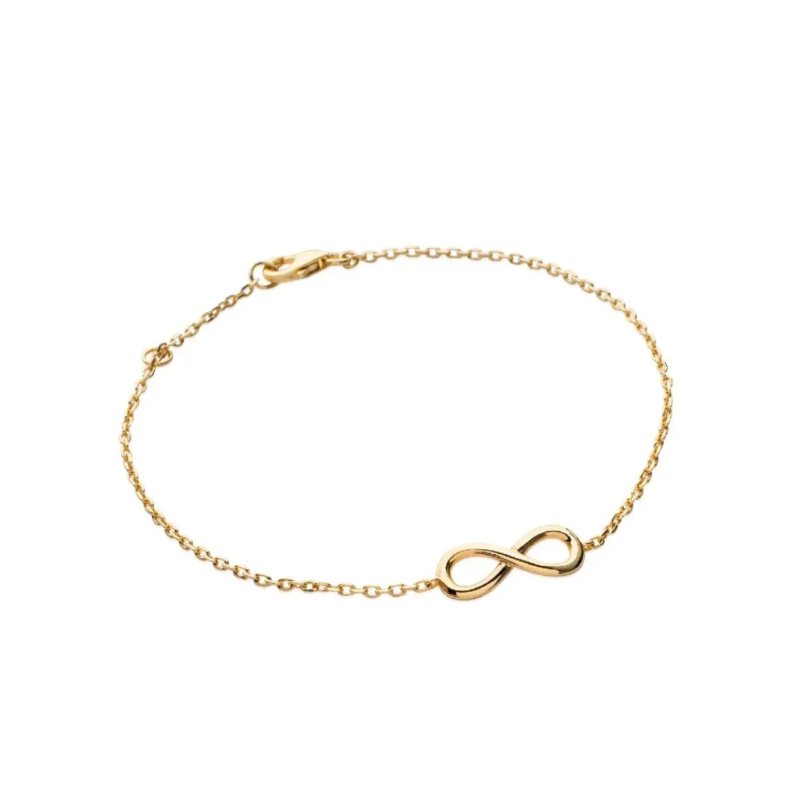Maison de la Bijouterie Bracelet Femme infinity plaqué or UYZYU3ZV | Femme Bracelet